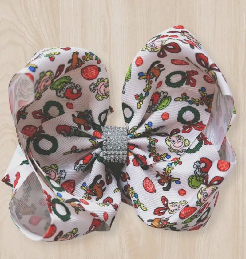 Green Character Bows