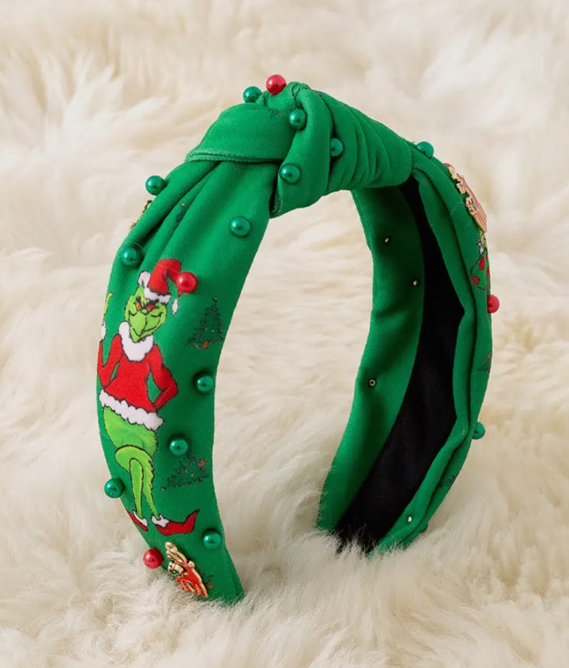 Grinch Headbands