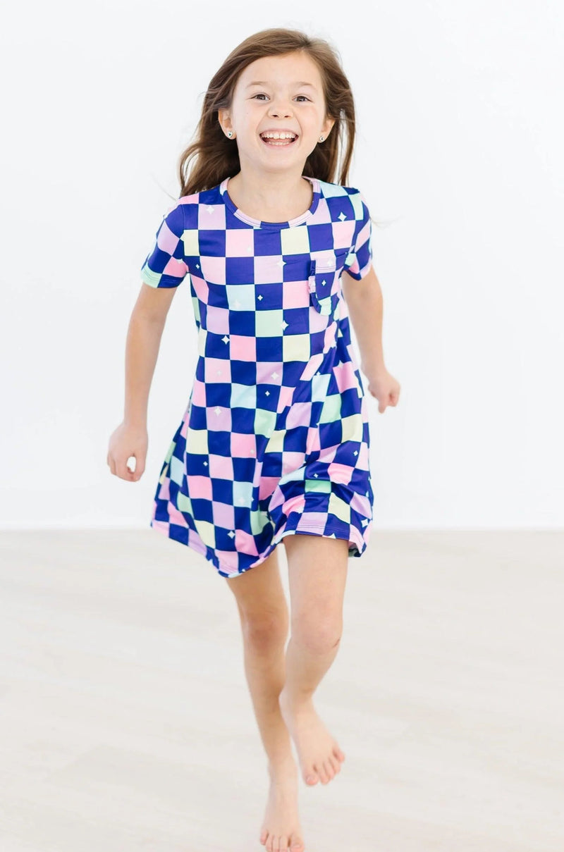 Disco Floor Tshirt Dress