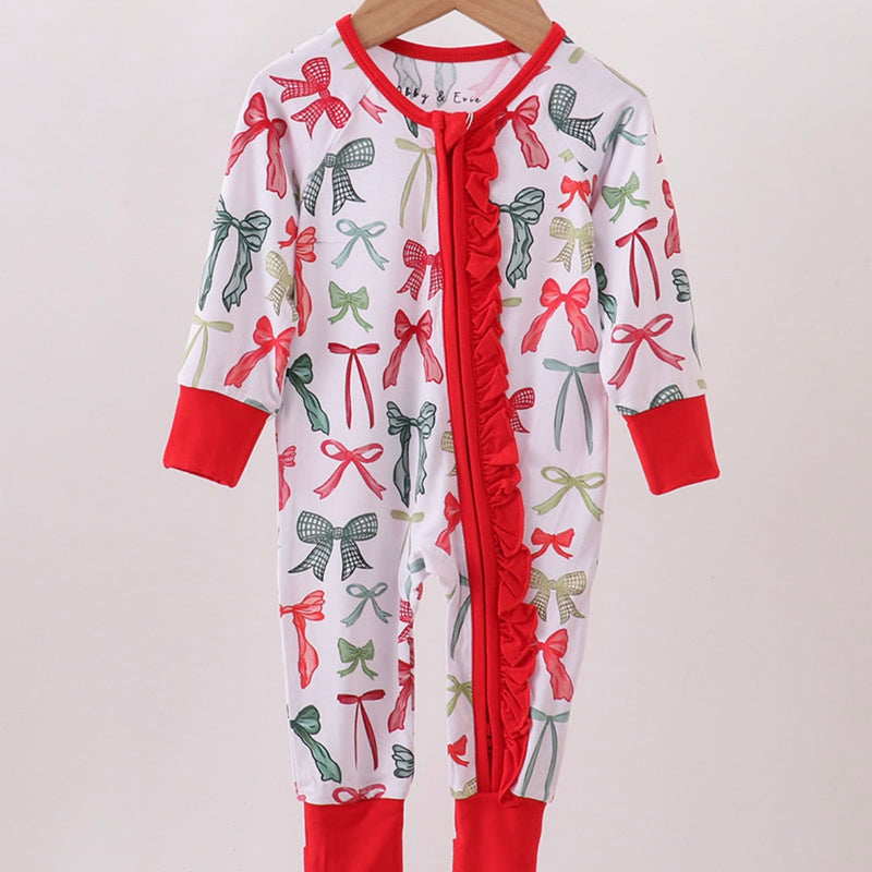Bamboo Red Bow Zippy