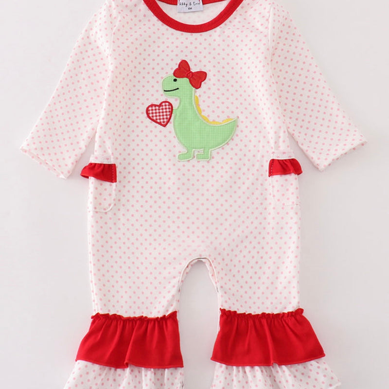 Dino Love Romper