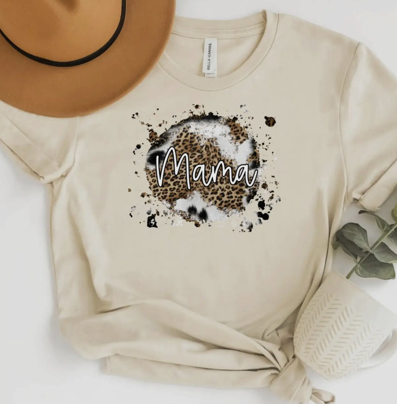 Cowhide Mama Tee