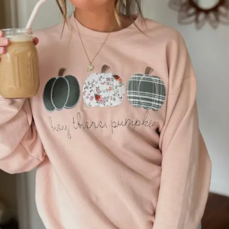 MAMA Hey There Pumpkin Trio Sweatshirt
